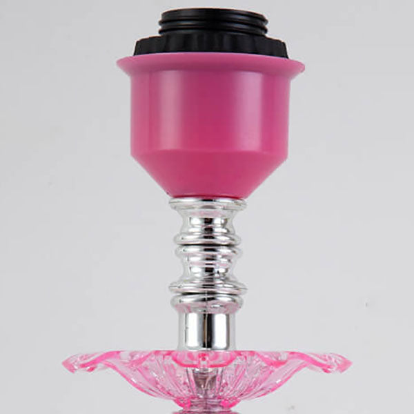 ヨーロピアンスタイルのウェディングファブリックガラス1灯テーブルランプ