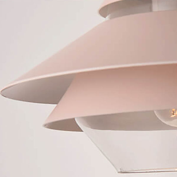 Modern Minimalist Flying Saucer Macaron 1-Light Pendant Light