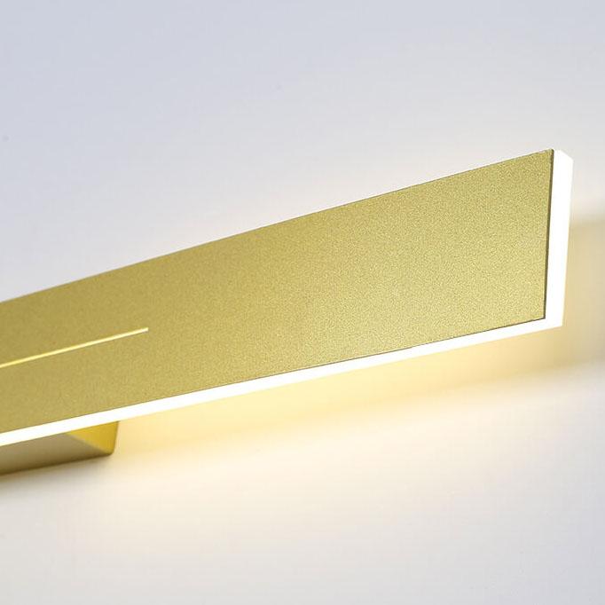 Minimalistic Elongated Bar Shaped Mood 1-Light LED Acrylic Wall Light