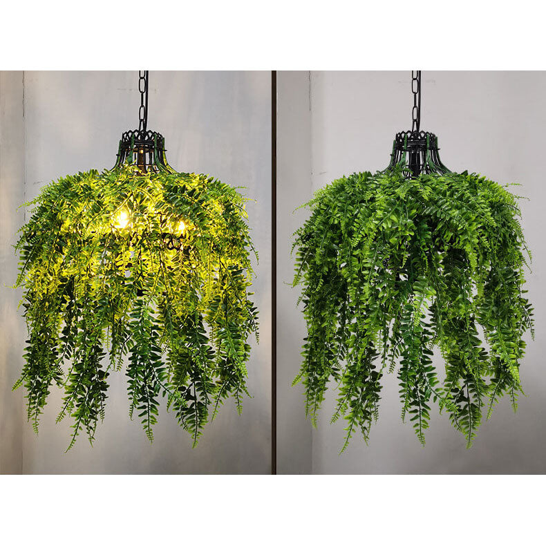 Creative Plant Vine Decorative 3-Light Chandelier