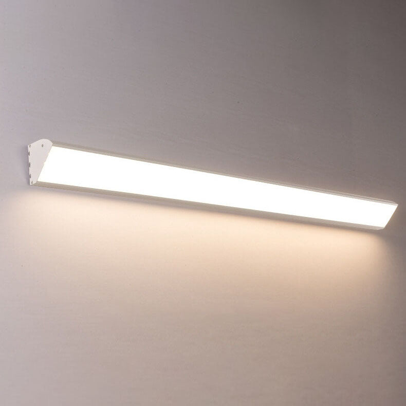 Modern Minimalist Aluminum Acrylic Waterproof Long Outdoor Indoor LED Wall Sconce Lamp