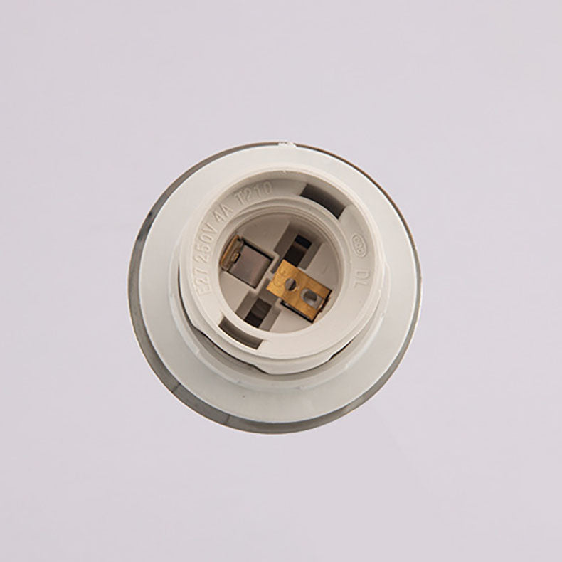 مصباح حائط أسطواني عصري بسيط مصنوع من الحديد والزجاج بنصف ضوء للممر