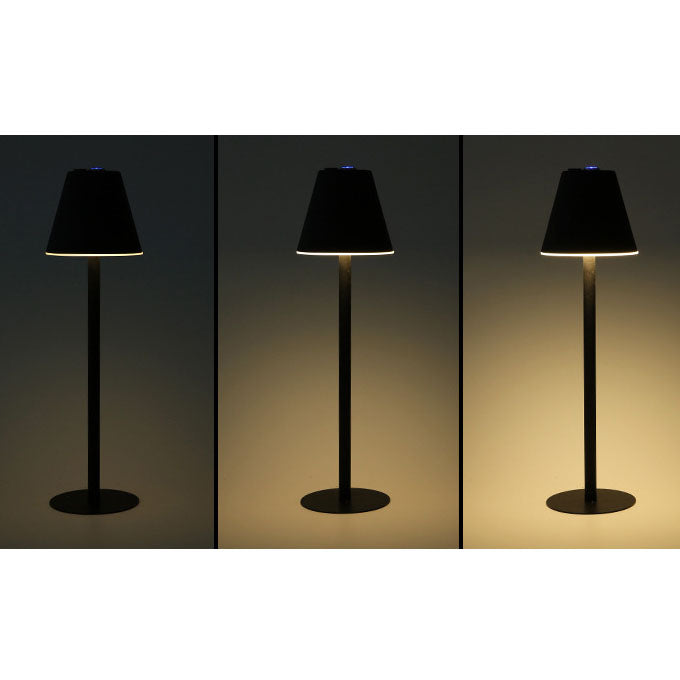 Modern Minimalist Solid Color Mushroom Hardware Plastic Rechargeable LED Night Light Table Lamp
