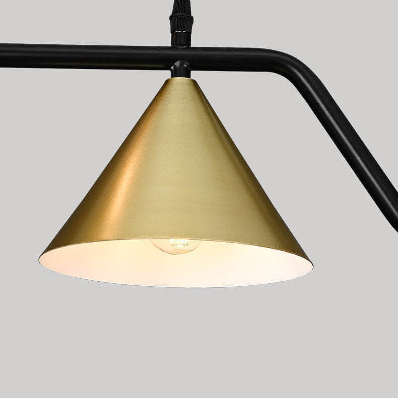 Contemporary Creative Glass Long Ball 4/5/6-Light Island Light Chandelier For Dining Room
