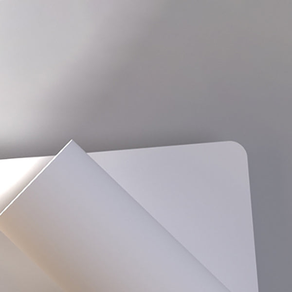 مصباح حائط LED دائري مسطح بيضاوي الشكل بتصميم بسيط