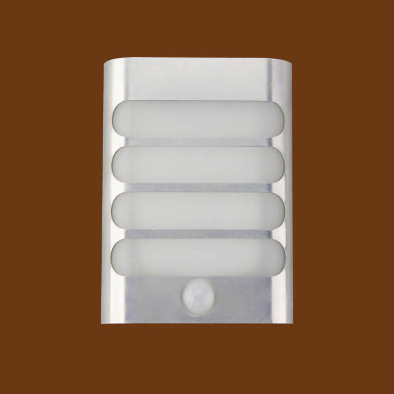 مصباح حائط LED عصري مستطيل الشكل من الألومنيوم قابل لإعادة الشحن عبر USB