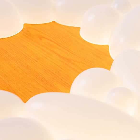 Scandinavian Modern Minimalist Acrylic Children's LED Flush Mount Ceiling Light