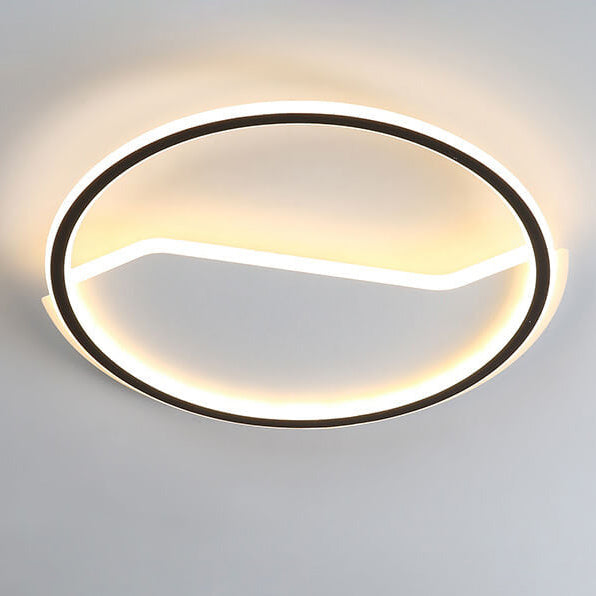 مصباح LED دائري إبداعي بسيط وحديث من نورديك