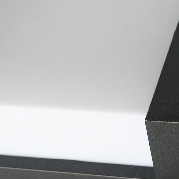 مصباح حائط LED خارجي مقاوم للماء مصنوع من الأكريليك بتصميم مربع بسيط وحديث