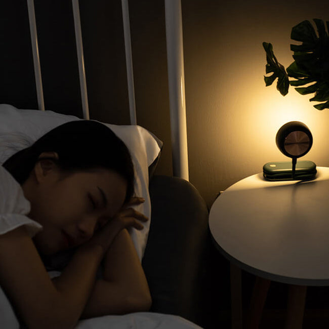 Modern Minimalist Rectangular ABS Foldable Eye Protection USB LED Table Lamp