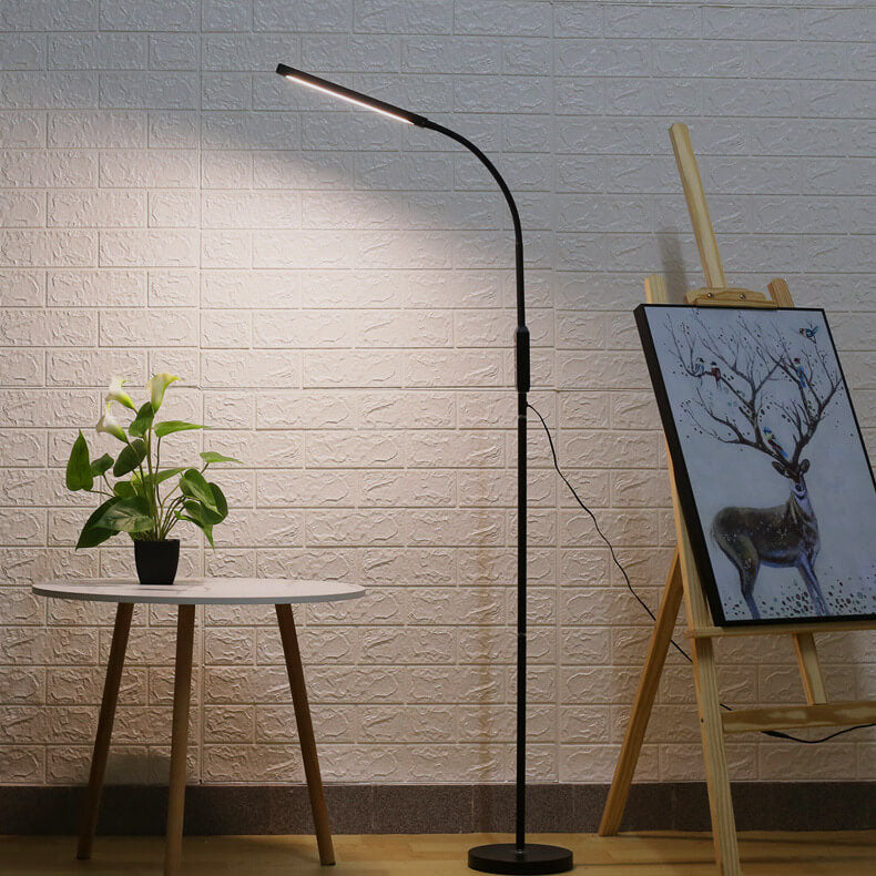 Modern ABS Adjustable Eye Protection LED Standing Floor Lamp