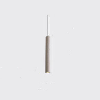 Nordic Colorful Terrazzo Cylindrical Shape LED Pendant Light