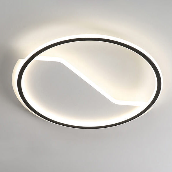 مصباح LED دائري إبداعي بسيط وحديث من نورديك