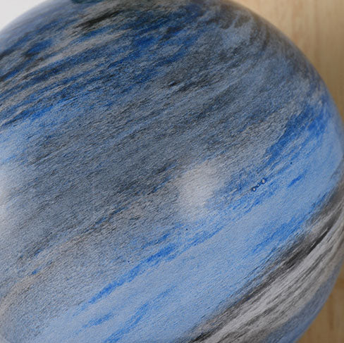 مصباح حائطي من Nordic Glass Planet بقاعدة نباتية بضوء واحد
