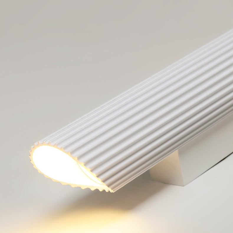 Modern Simplicity Iron Aluminum Roman Column Strip LED Wall Sconce Lamp For Bedside