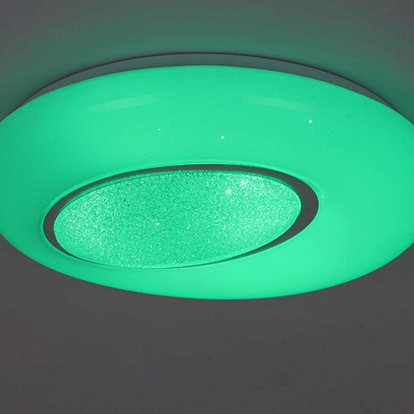 Colorful RGB Smart Remote Control LED Flush Mount Ceiling Light