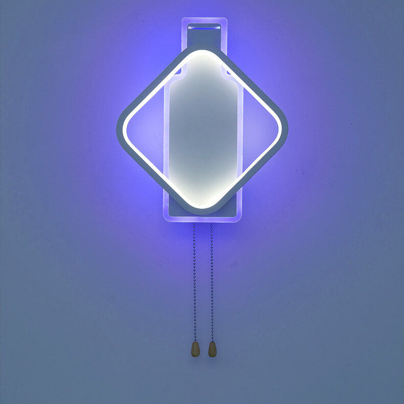 مصباح حائط LED مربع ملون إبداعي حديث