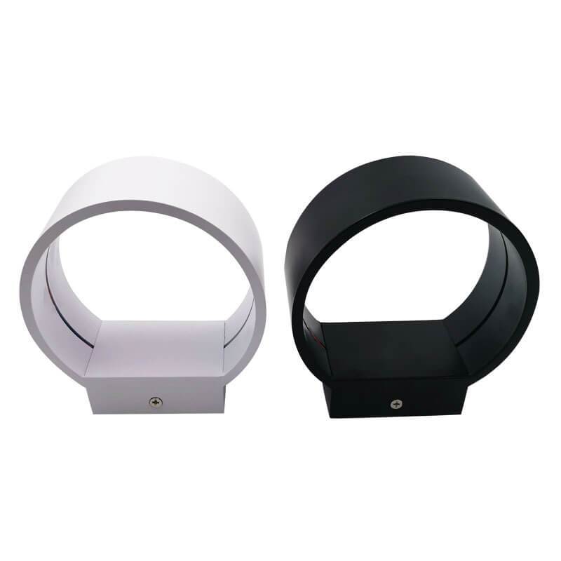 Modern Circle 1-Light LED Mini Wall Sconce Lamp