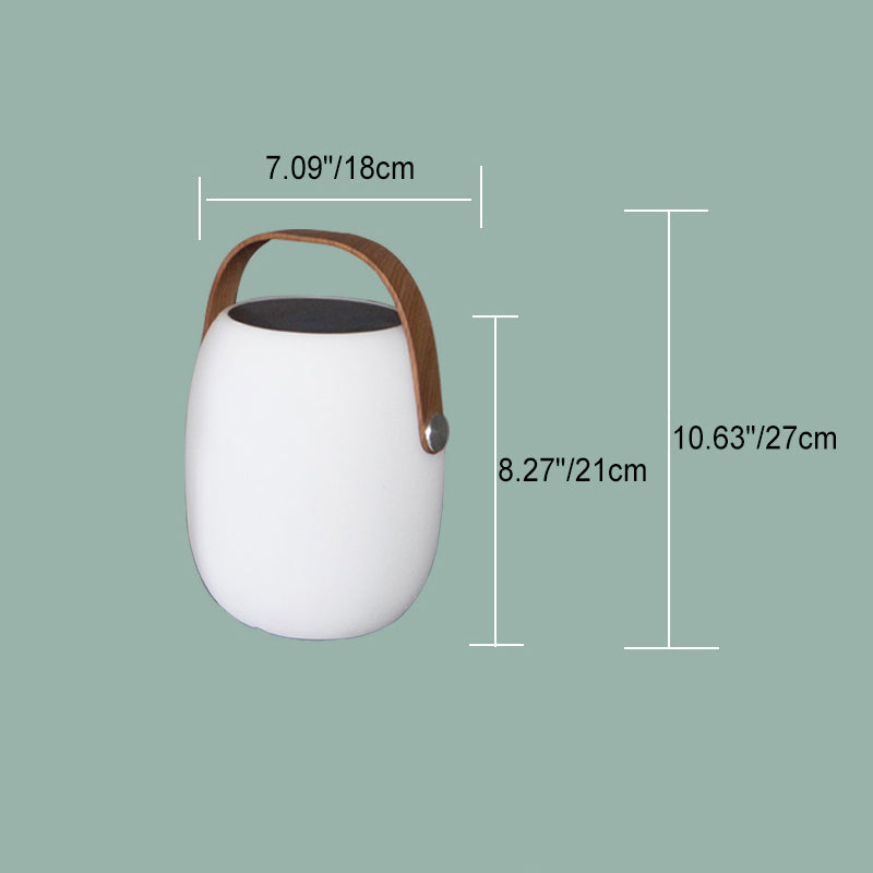 Solar PE Portable Basket LED Outdoor Waterproof Decorative Light