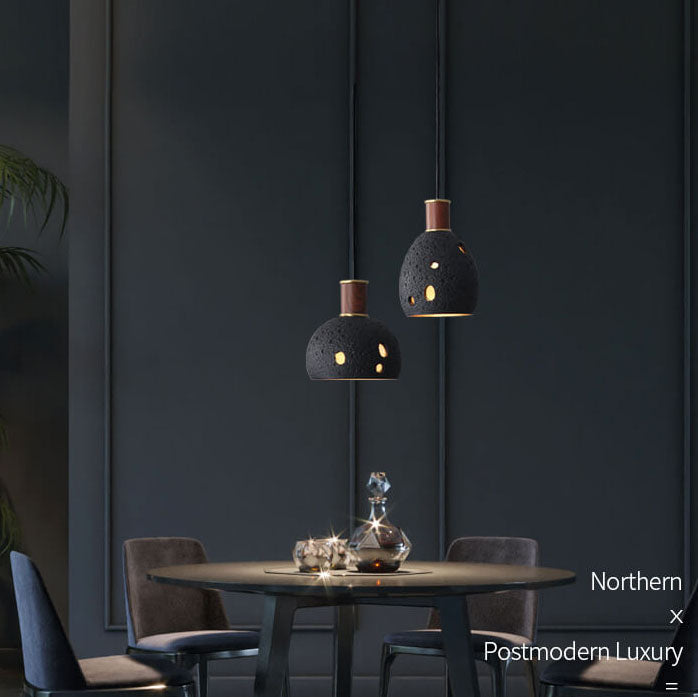 Creative Vintage Resin Dome 1-Light Pendant Light