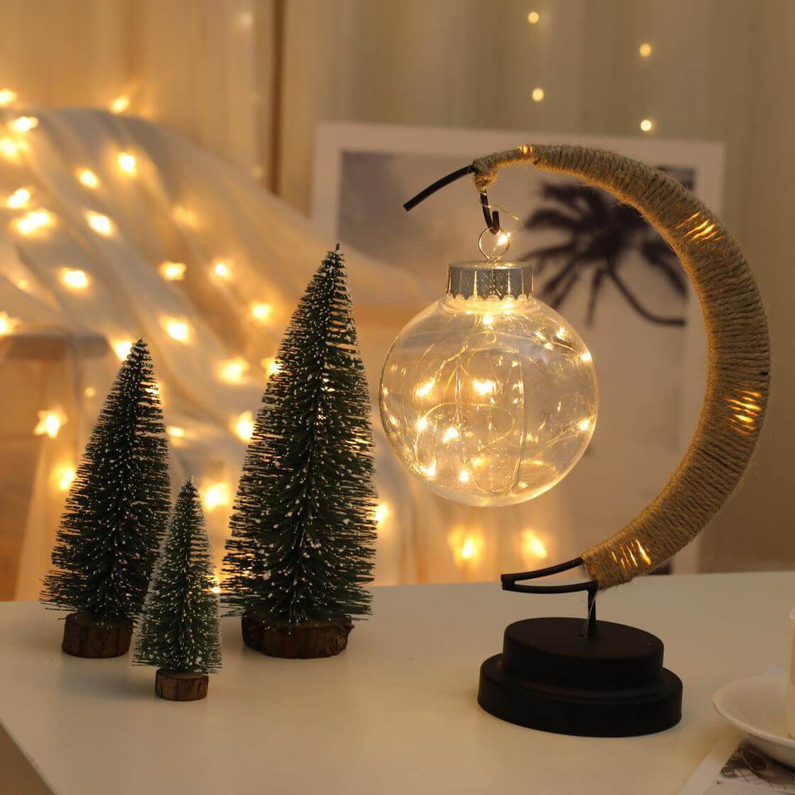 Wishing Ball Moon LED Night Light Decoration Table Lamp