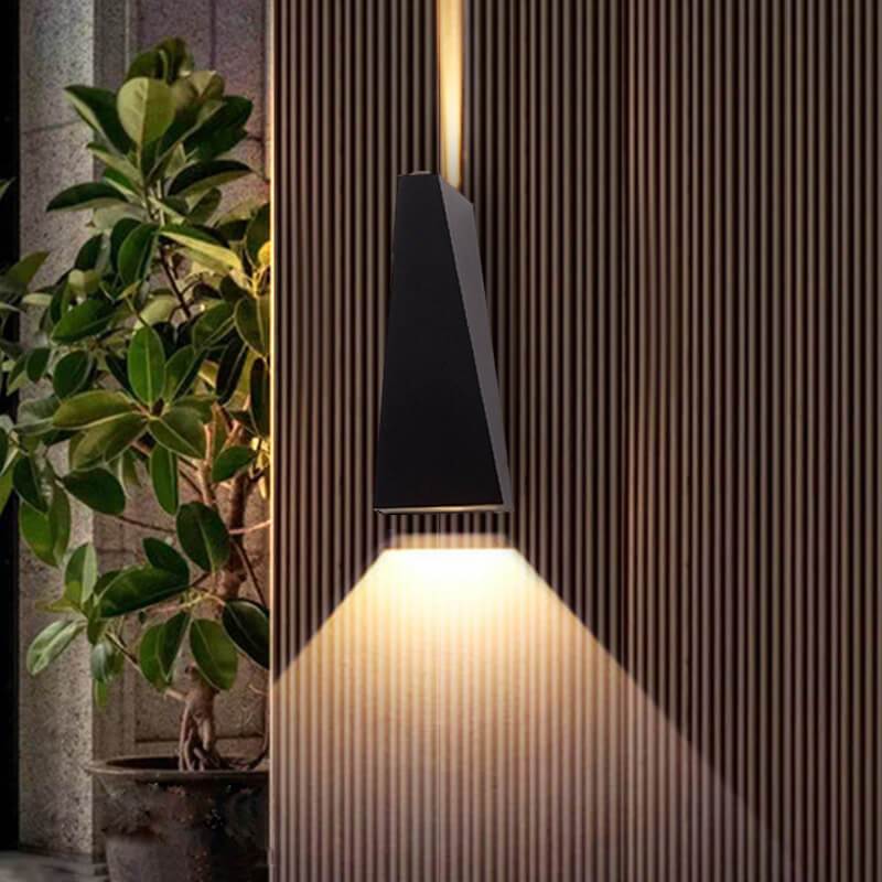 مصباح حائط LED شبه منحرف حديث وبسيط مزود بمصباحين