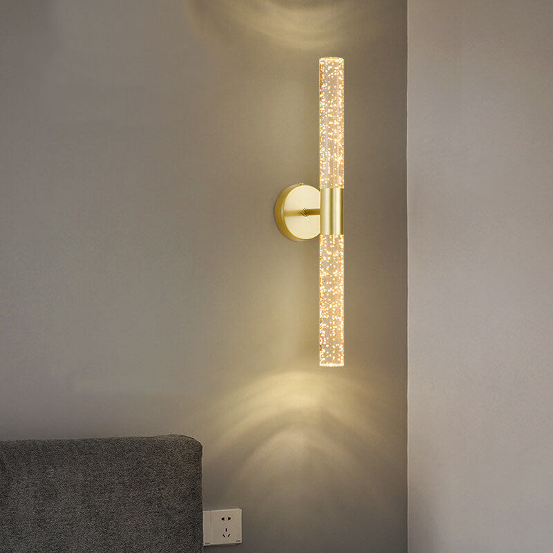 مصباح حائط LED طويل من الأكريليك بتصميم فقاعات إبداعي من نورديك
