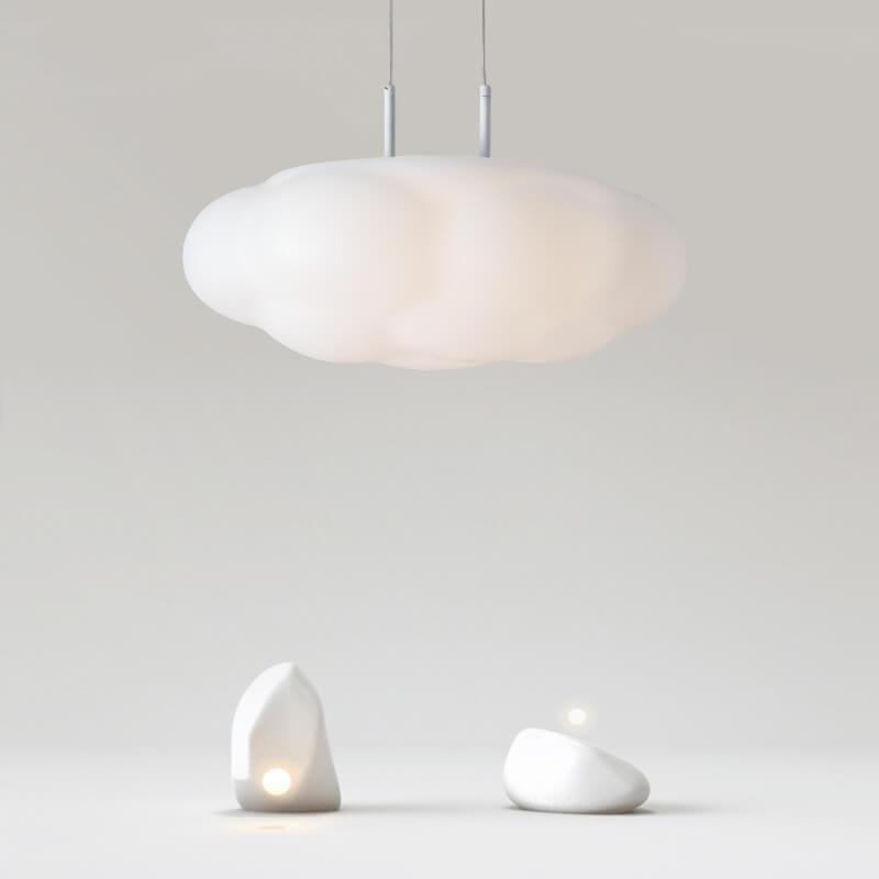 Simple Floating Cloud LED Pendant Light