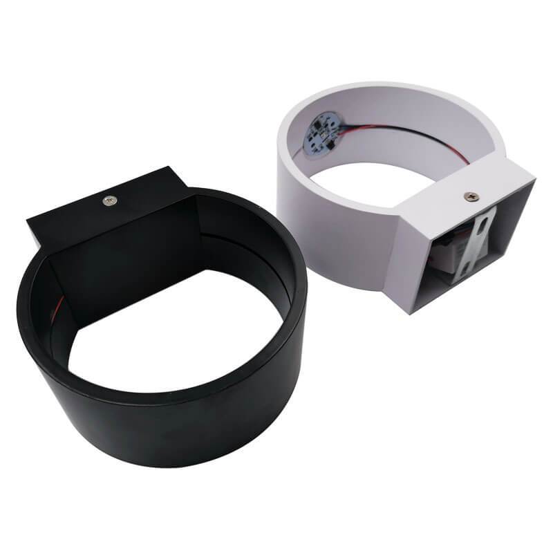 Modern Circle 1-Light LED Mini Wall Sconce Lamp