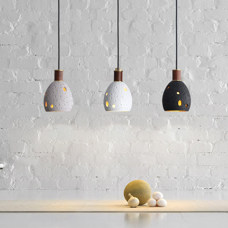 Creative Vintage Resin Dome 1-Light Pendant Light
