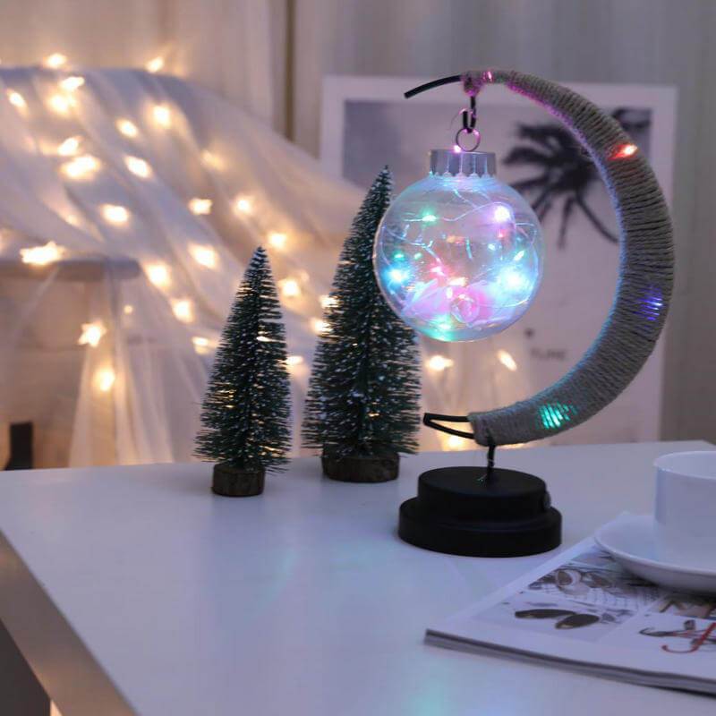 Wishing Ball Moon LED Night Light Decoration Table Lamp