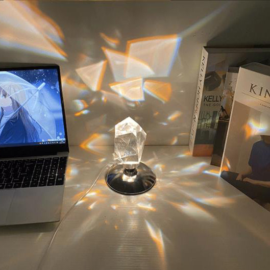 Diamond Crystal Luxury Ambient LED Night Light Table Lamp