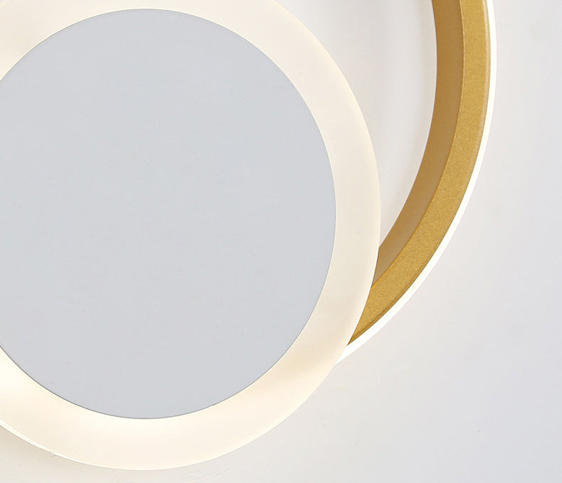 Nordic Simple Ring Combination Design LED Wall Sconce Lamp
