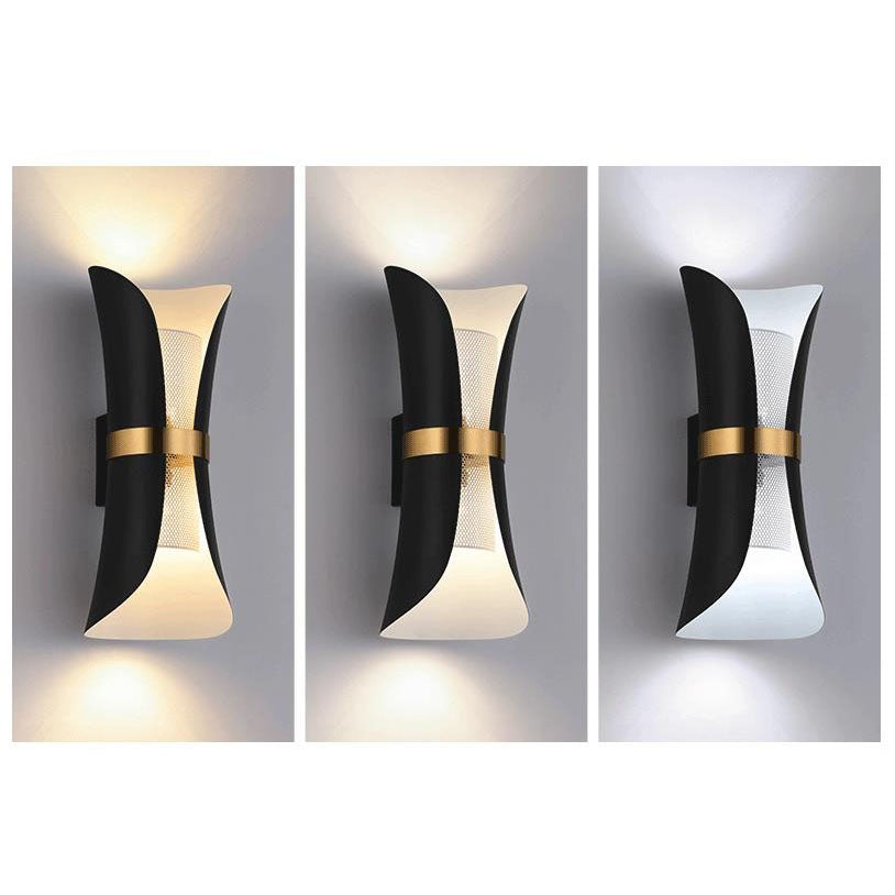 Nordic Luxury Column Hardware 2-Light Wall Sconce Lamp