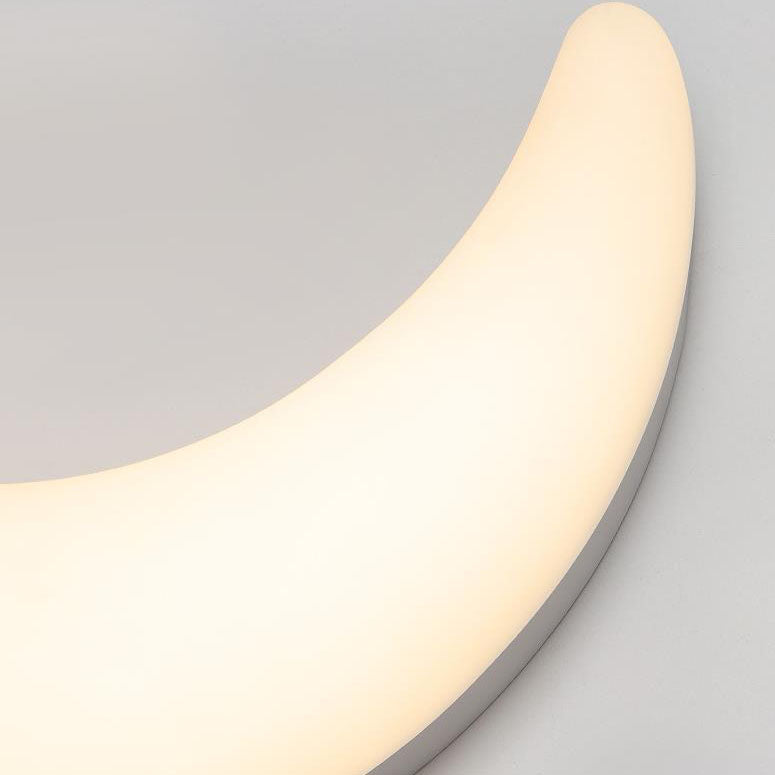مصباح حائط LED بتصميم قمري حديث ومبتكر من الأكريليك