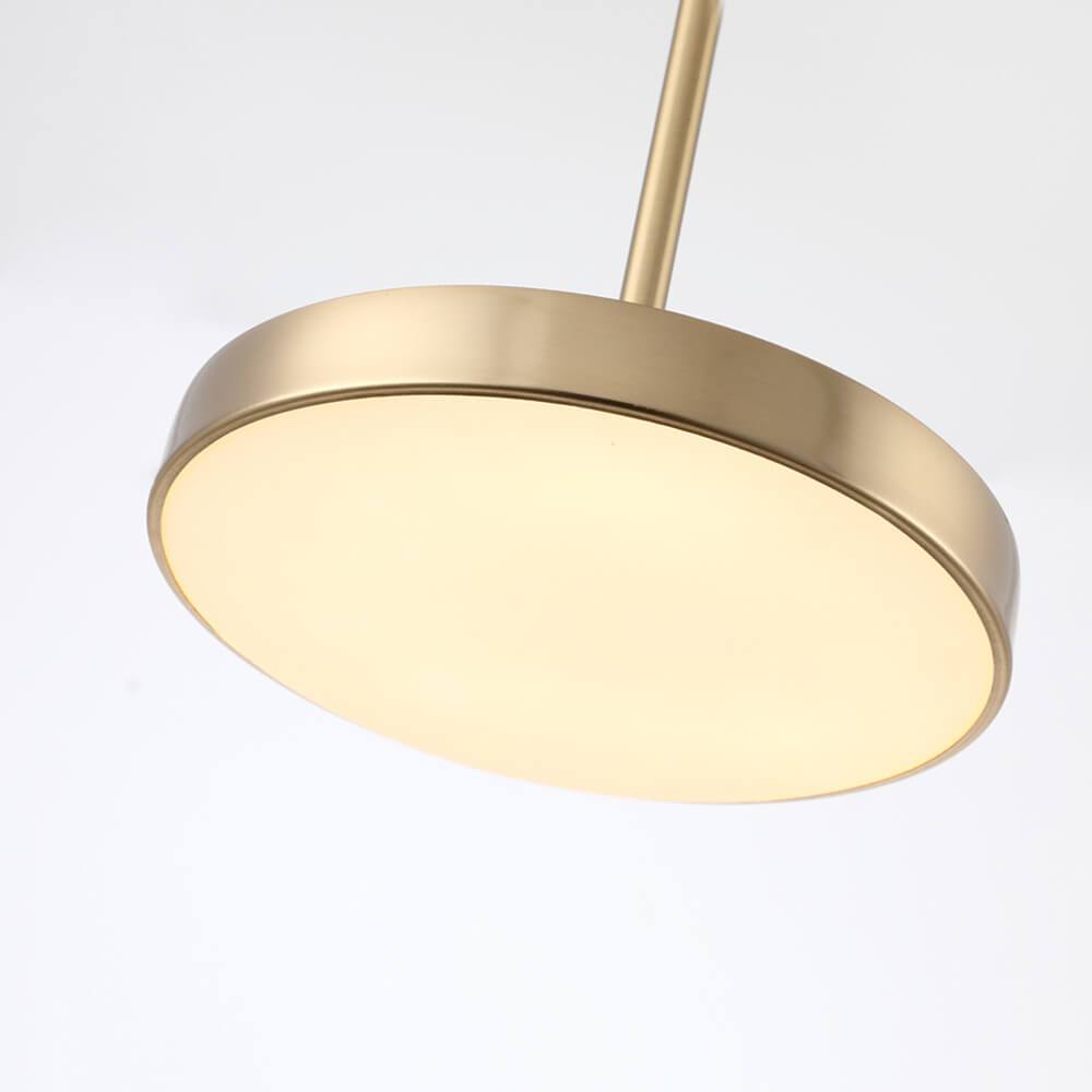Modern Minimalist Drum Metal LED Pendant Light