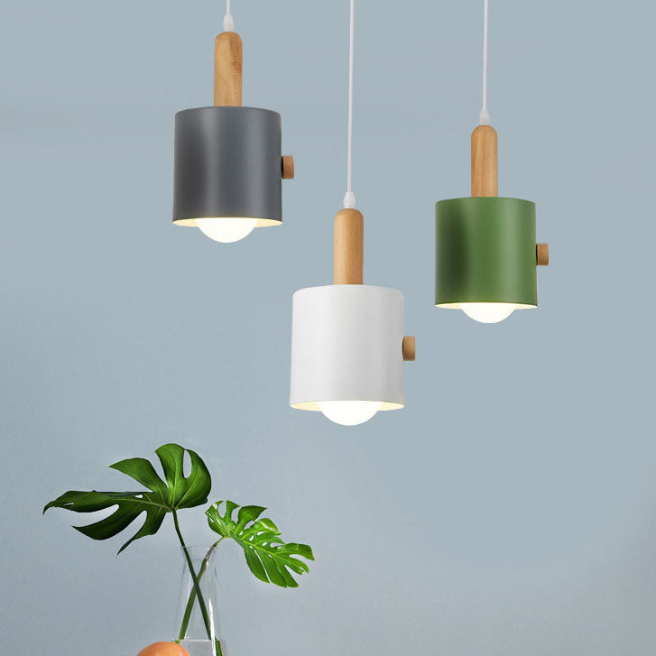 ノルディックマカロン ソリッドカラー アイアンウッド 1/3 ライト シャンデリア