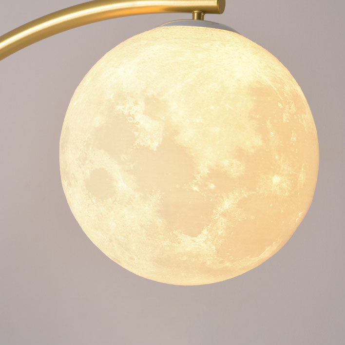 Modern Minimalist Iron Marble 1-Light Standing Floor Lamp