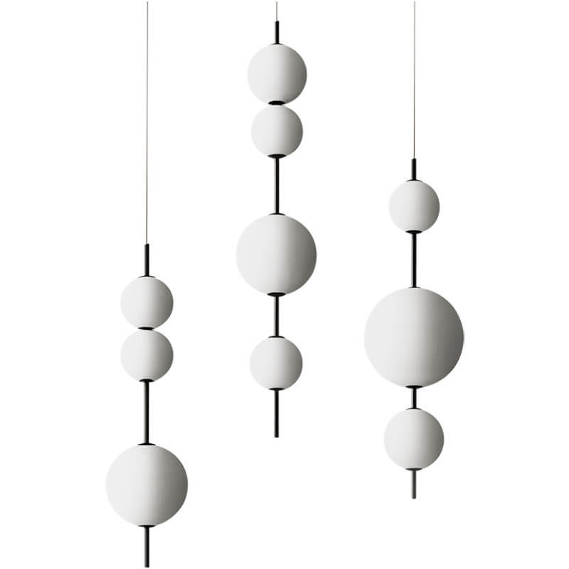 Modern Minimalist Creative Glass Ball LED Pendant Light