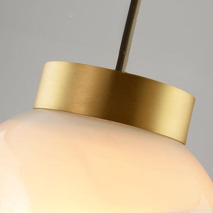 Modern Creative Glass Irregular Sphere 1-Light Pendant Light