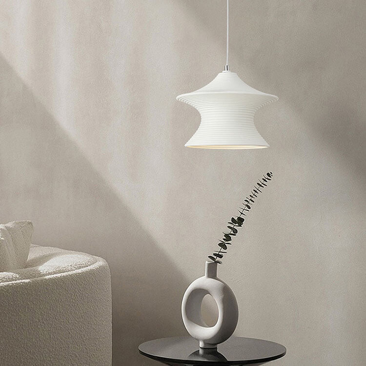 Scandinavian Modern Minimalist Gyro Resin 1-Light Pendant Light