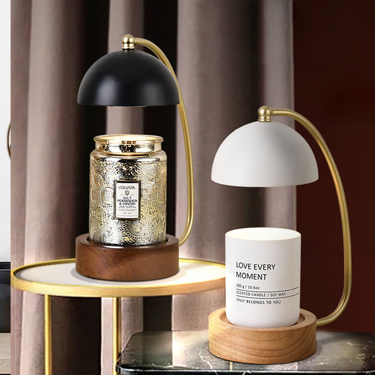 Japanese Creative Timing Dimming 1-Light Melting Wax Table Lamp