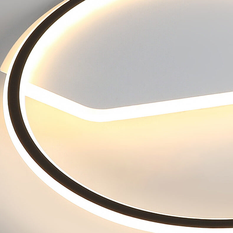 مصباح LED دائري إبداعي بسيط وحديث من نورديك