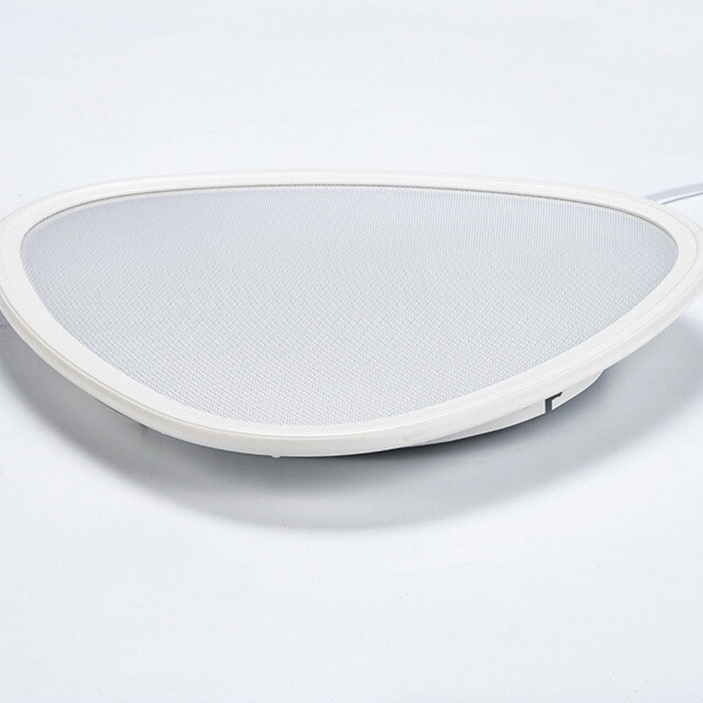 Modern Minimalist Aluminum Acrylic Round Triangle LED Flush Mount Ceiling Light
