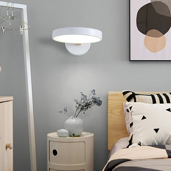 Nordic Creative Round Macaron Color LED Wall Sconce Lamp