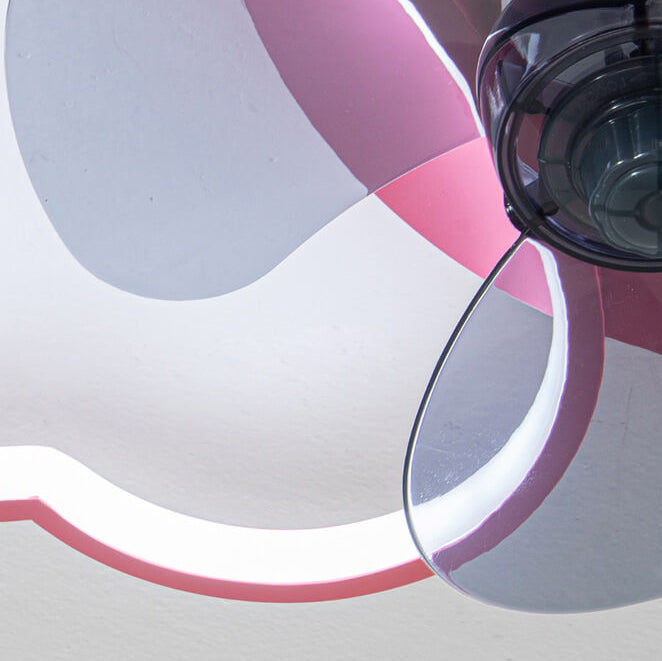 مروحة سقف LED على شكل فراشة من السيليكون بتصميم إبداعي من Nordic Creative
