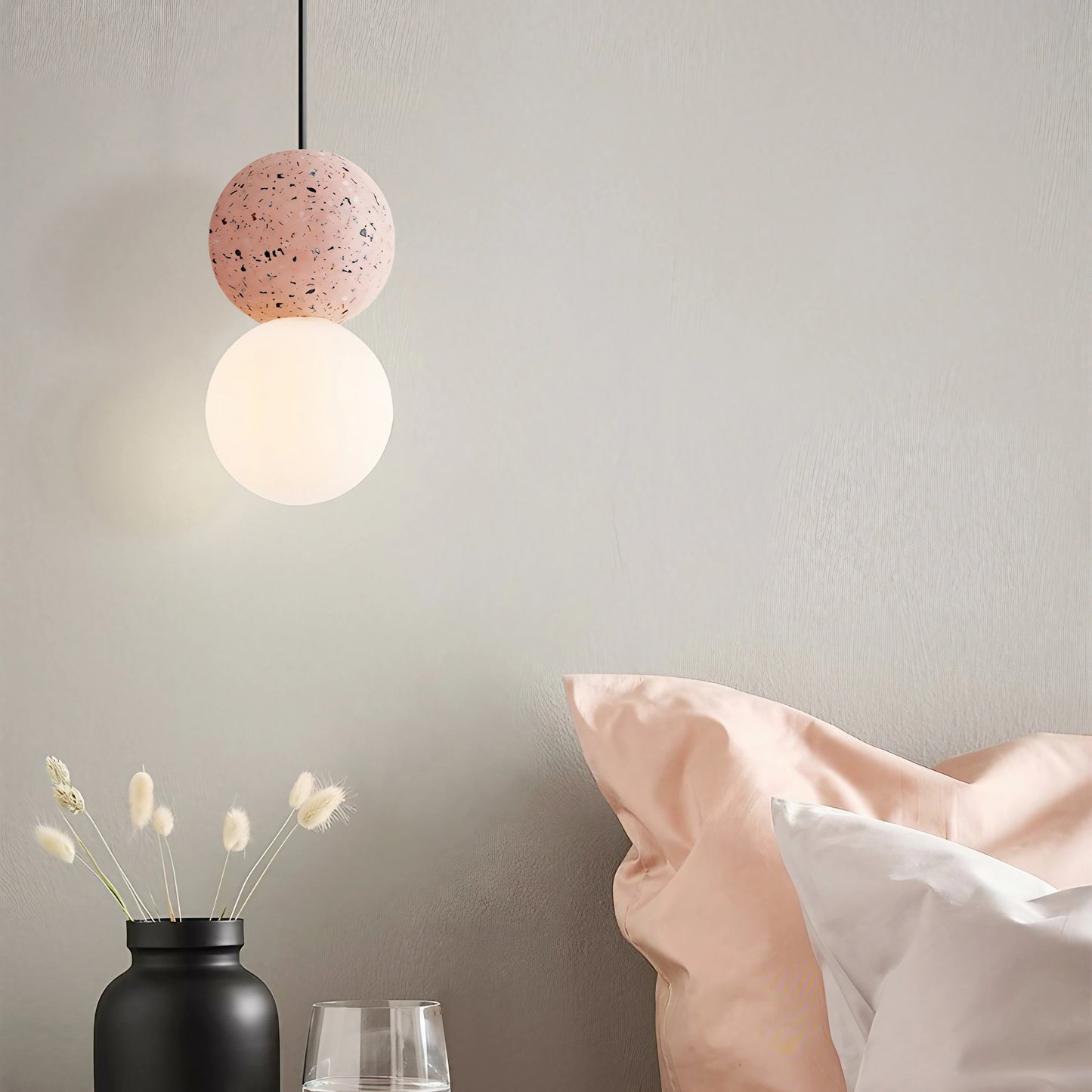 Nordic Creative Simple Glass Ball 1-Light Pendant Light