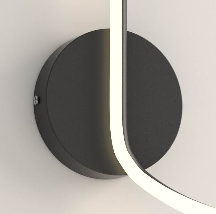 Minimalist Creative Arcs Lines 1-Light LED Wall Sconce Lamp