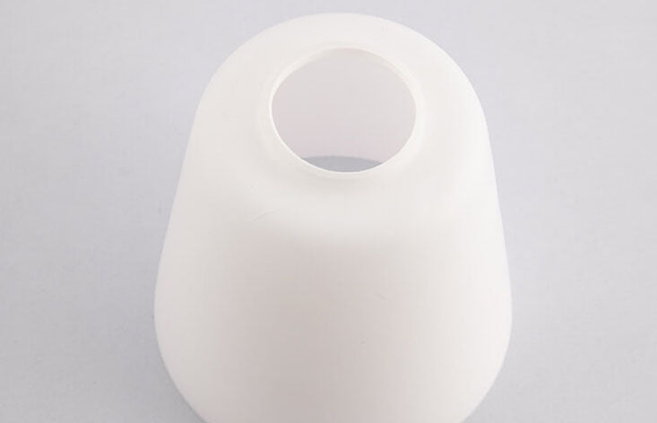 Modern Solid Wood Glass Bell Shade 1-Light Wall Sconce Lamp