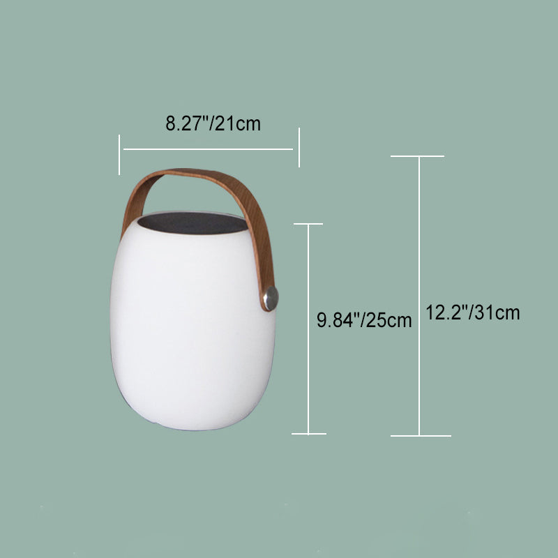 Solar PE Portable Basket LED Outdoor Waterproof Decorative Light